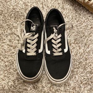 Vans OLD SKOOL SHOE Womens Black